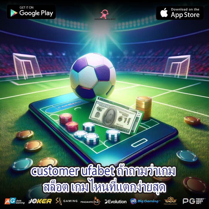 customer ufabet ถ้าถามว่าเกม สล็อต เกมไหนที่แตกง่ายสุด